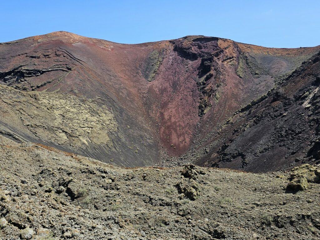 cratère de volcan