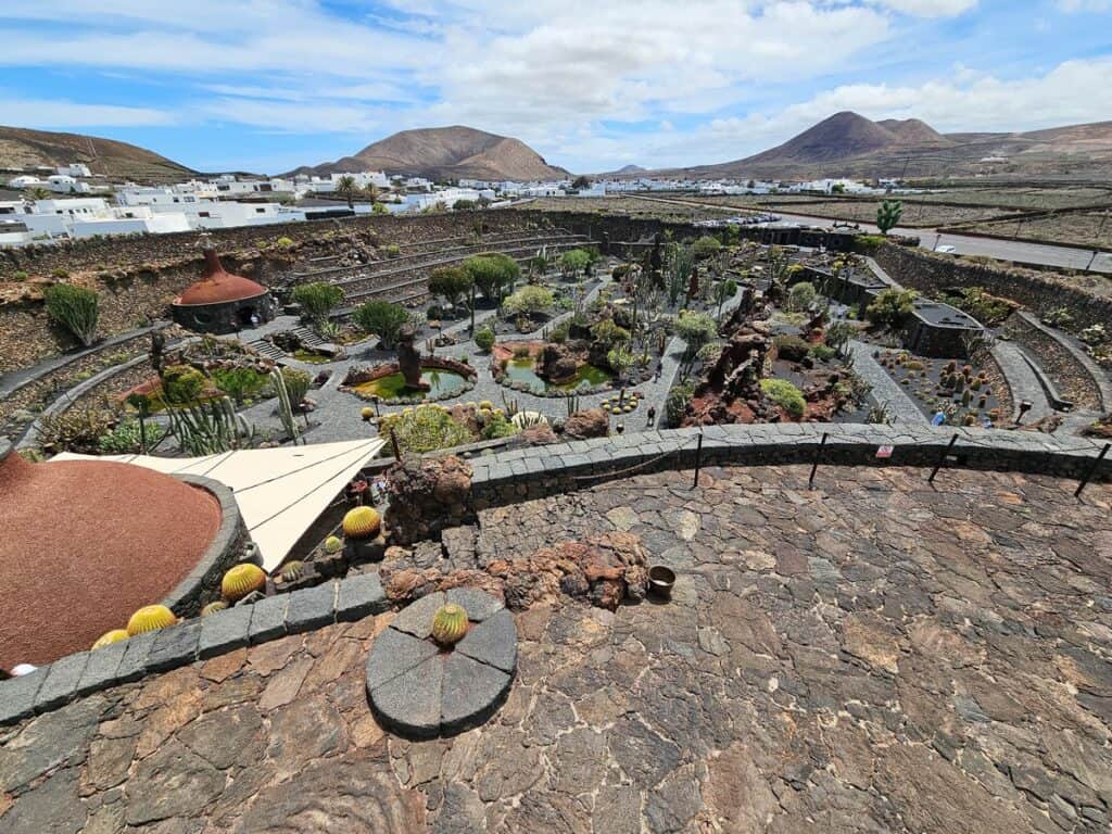 le jardin de cactus Lanzarote