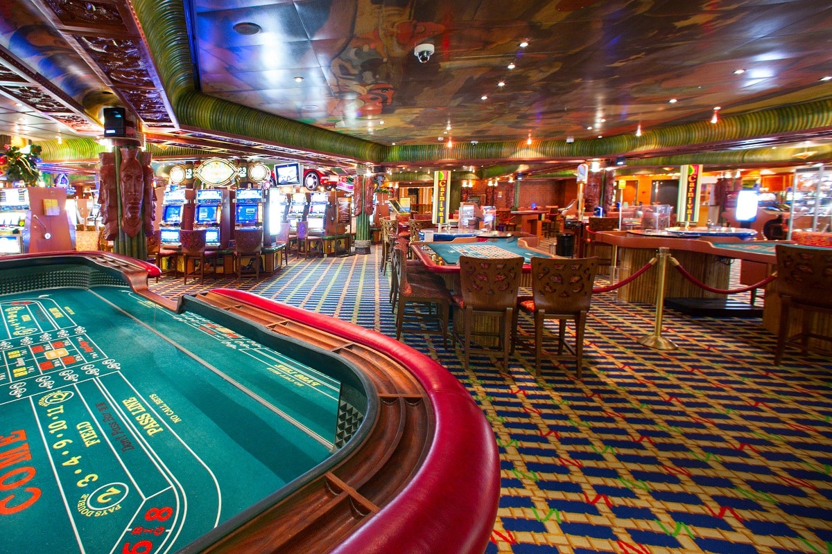 le casino en croisière