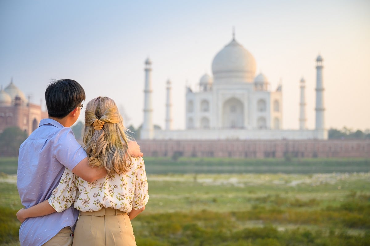 lune de miel en Inde