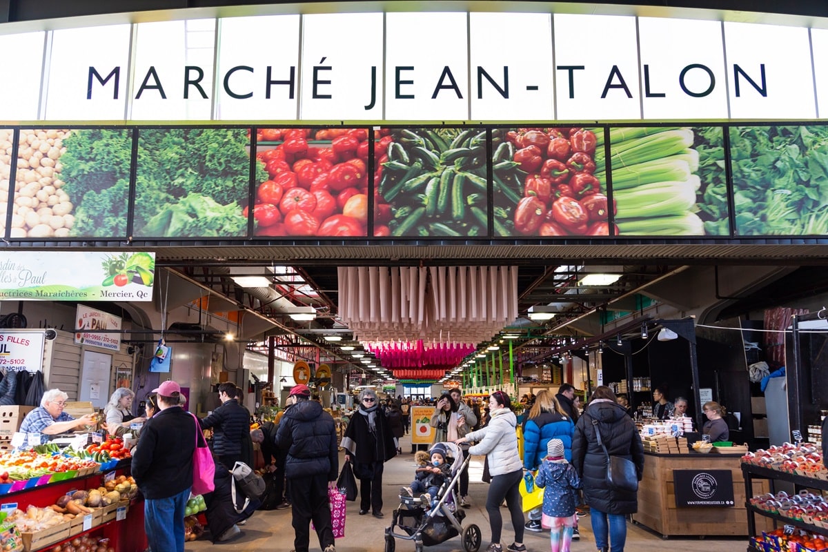 marché Jean-Talon de Montréal