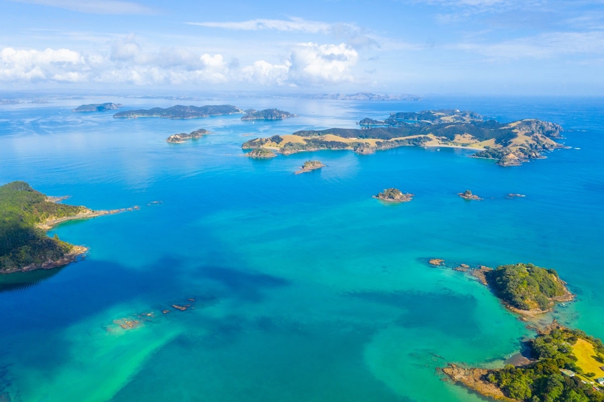 La spectaculaire baie des îles en Nouvelle Zélande