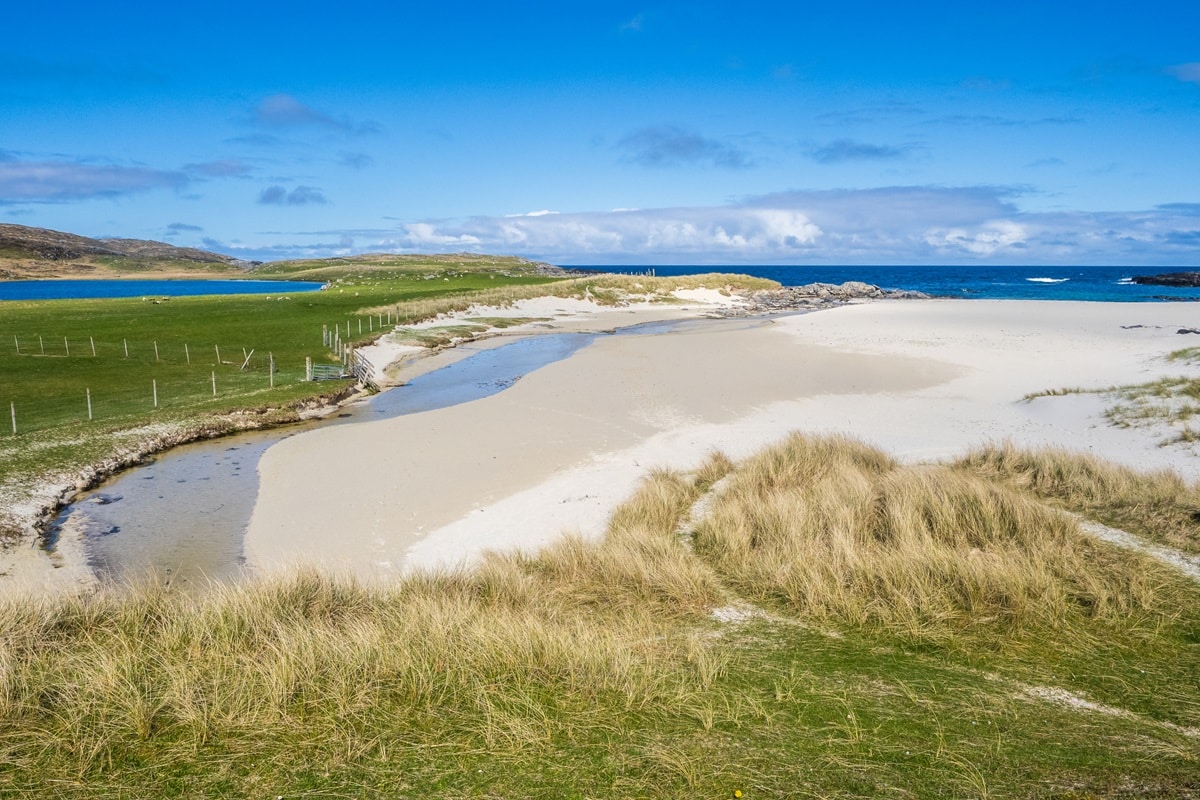 L’île de Barra en Grande-Bretagne