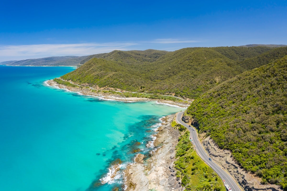 Great Ocean Road : une route côtière mythique en Australie