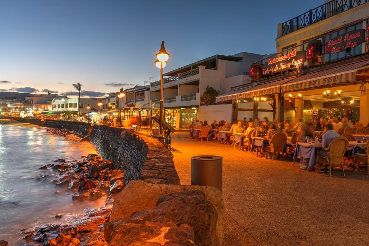 Vie nocturne à Lanzarote