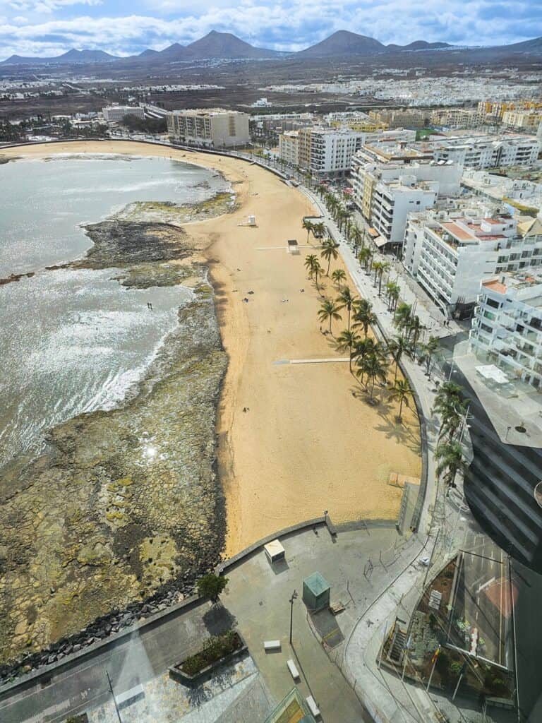 Playa del Reducto à Arrecife