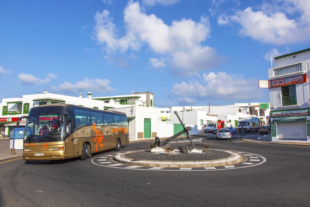 guagua à PLaya Blanca