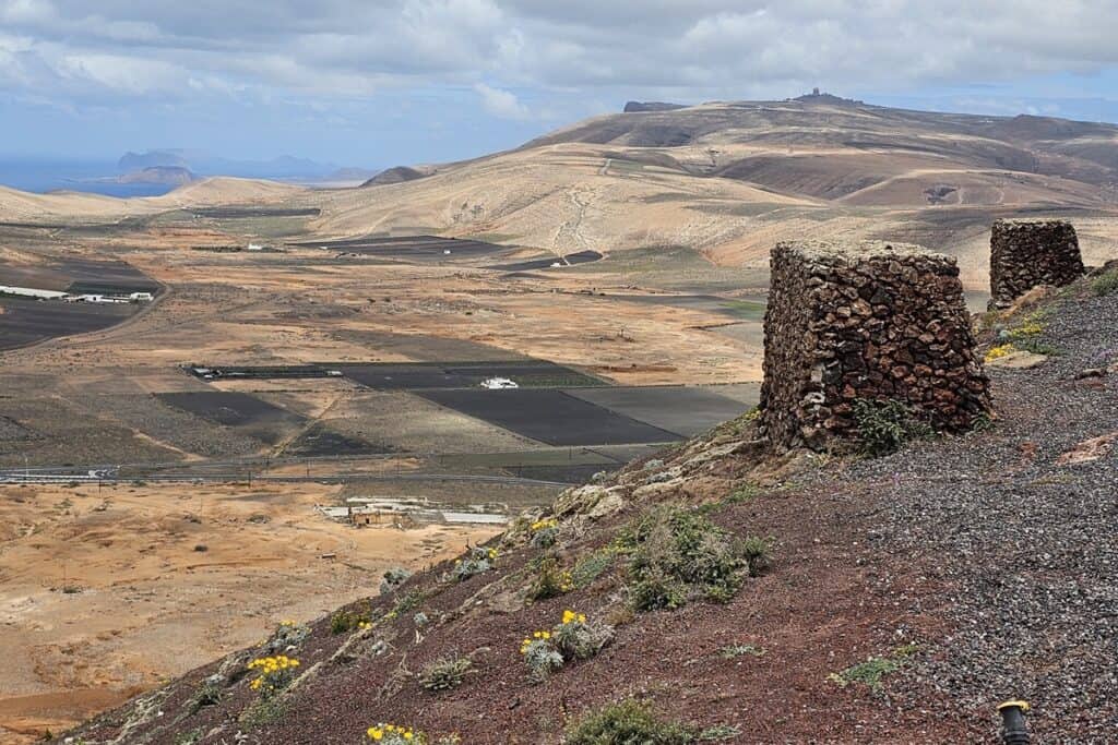 vue depuis le château de santa barbara