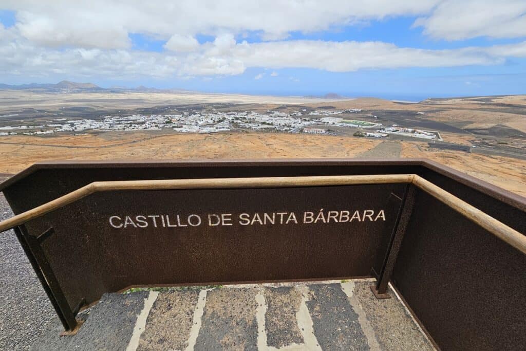 vue depuis le castillo Santa Barbara