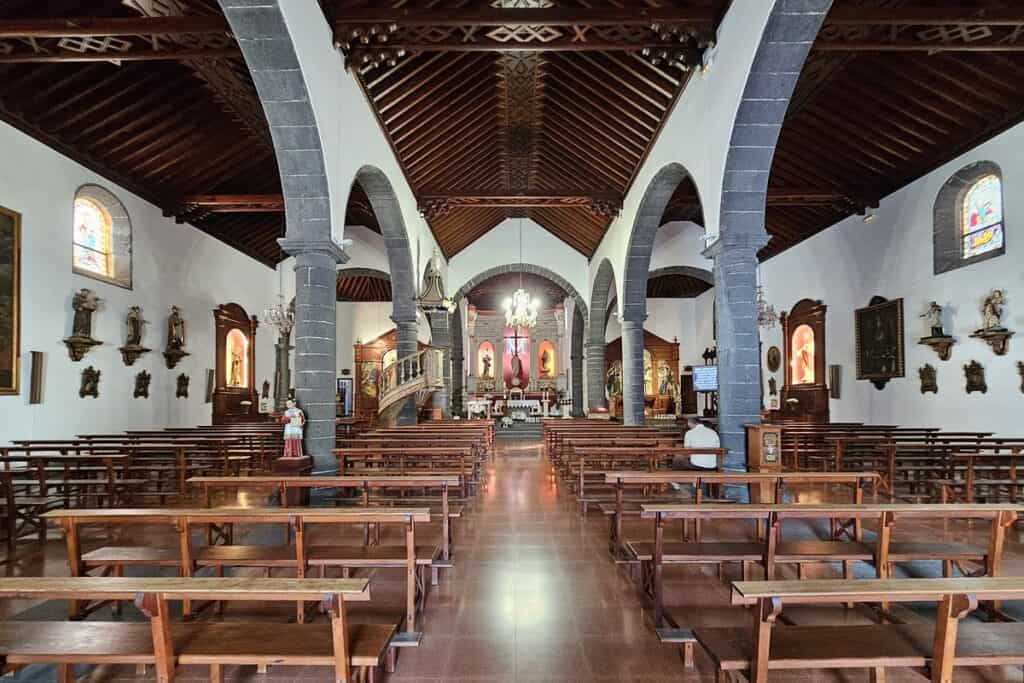 intérieur de l'église San Gines