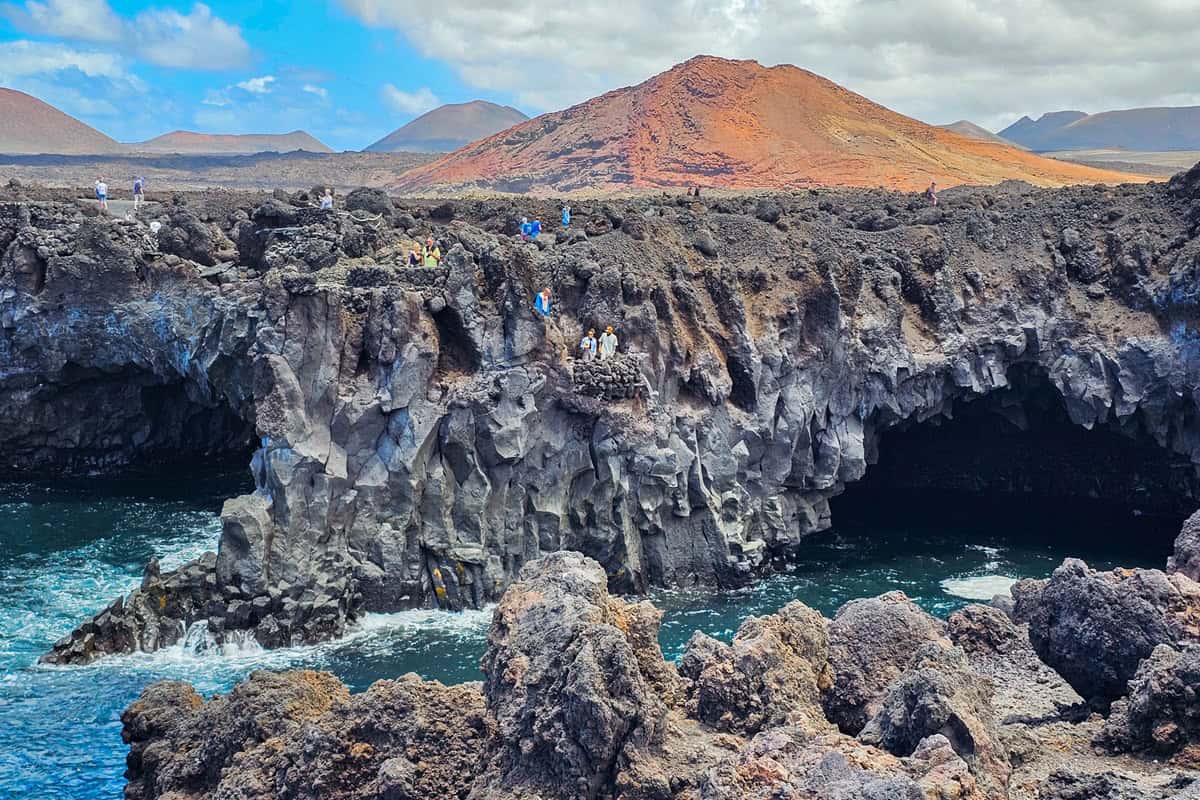 Los Hervideros à Lanzarote