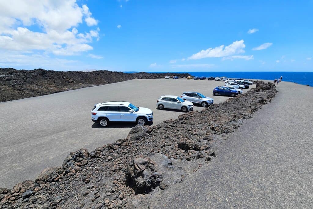 parking de los hervideros