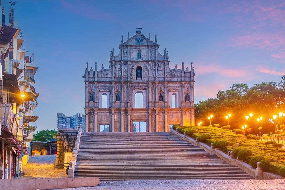 Ruines de St Paul : un site historique à Macao