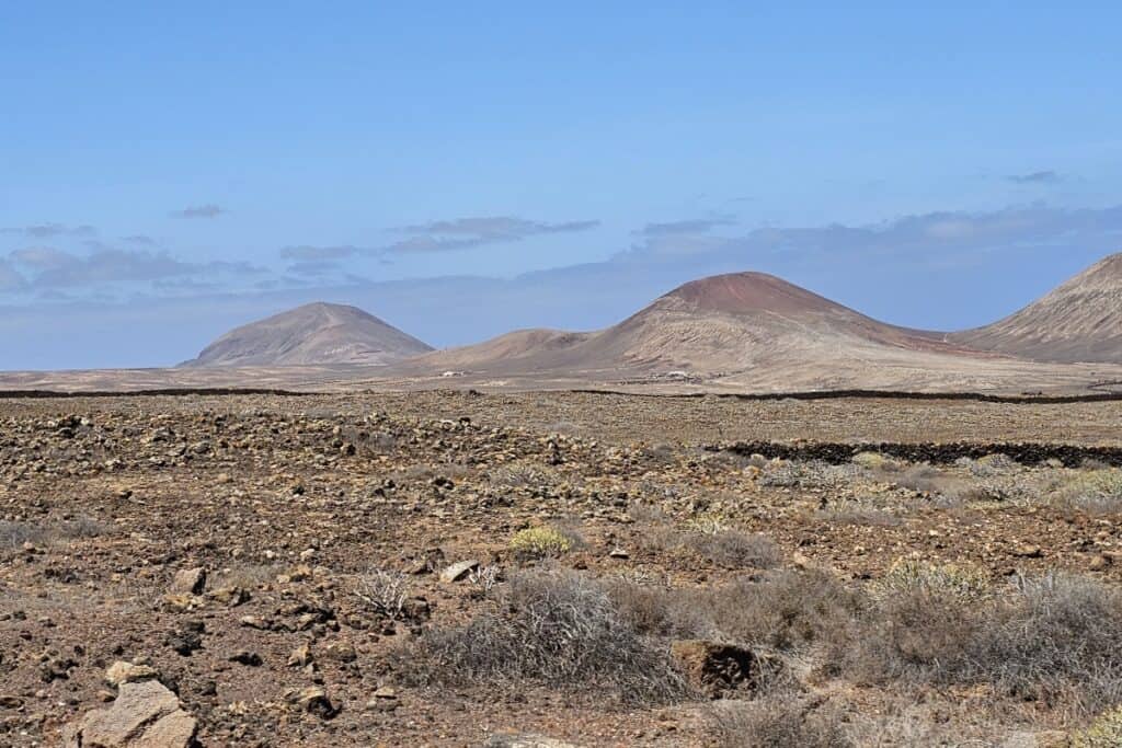 paysage volcanique de lanzarote