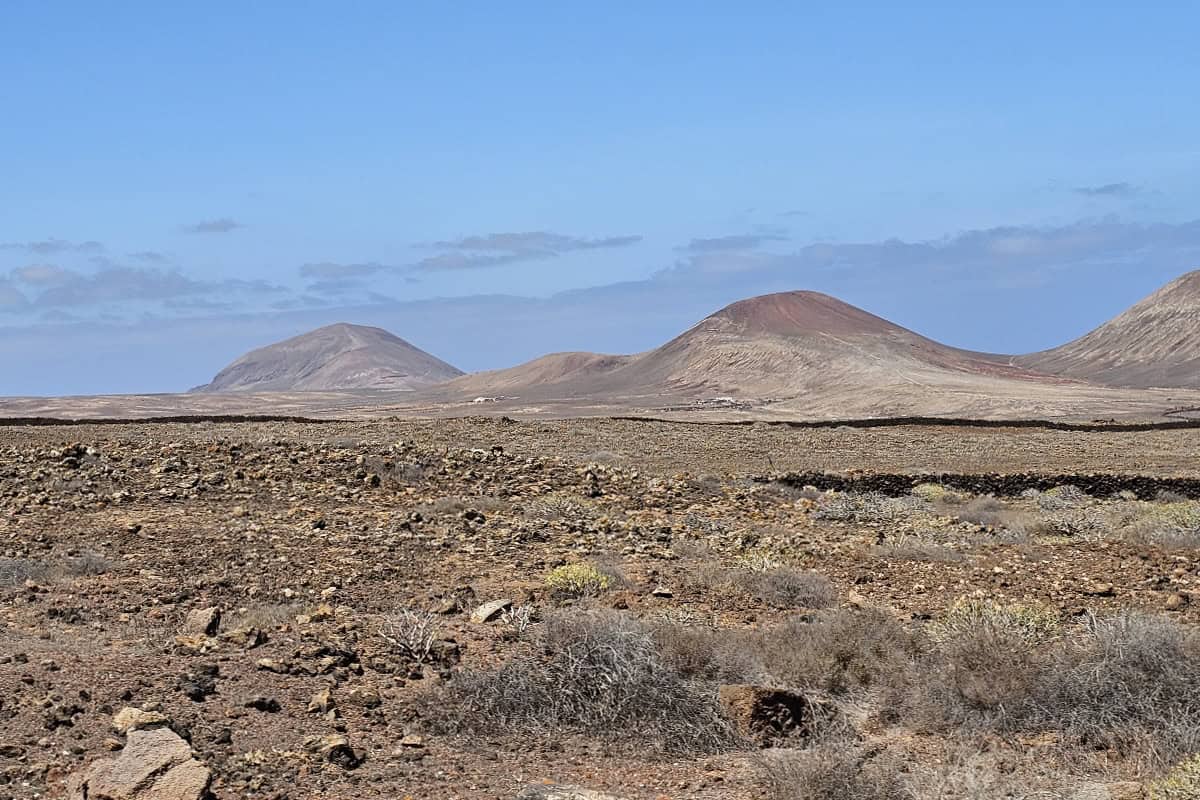 paysage volcanique de lanzarote