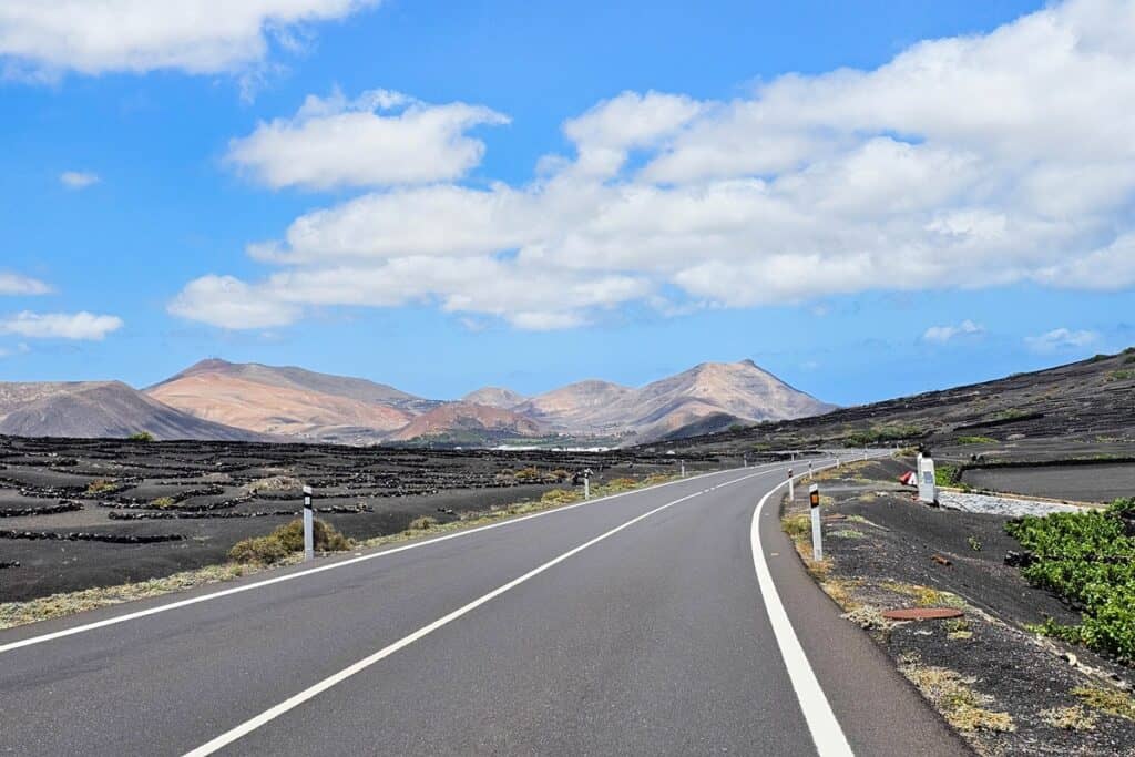 route à lanzarote