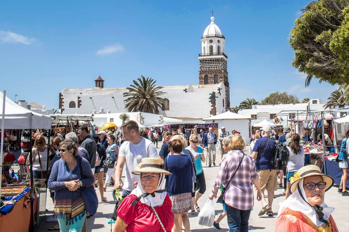 Le marché de Teguise à Lanzarote