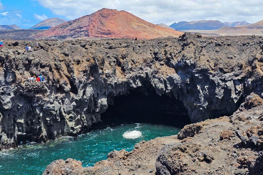 los hervideros à lanzarote