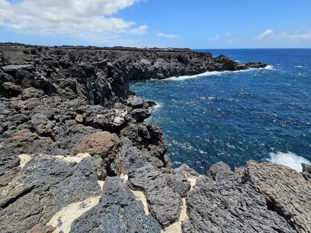 paysage volcanique de Los Hervideros