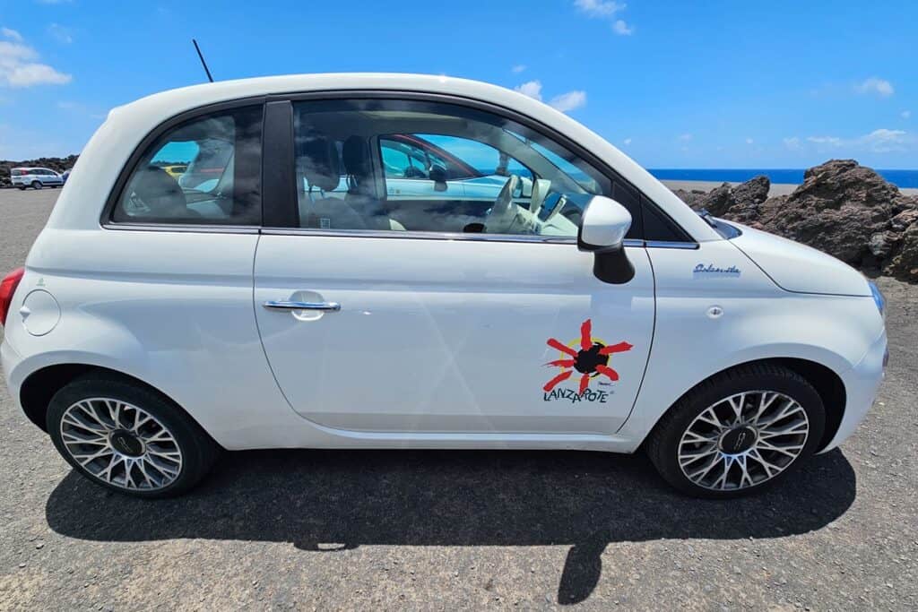 voiture de location à Lanzarote