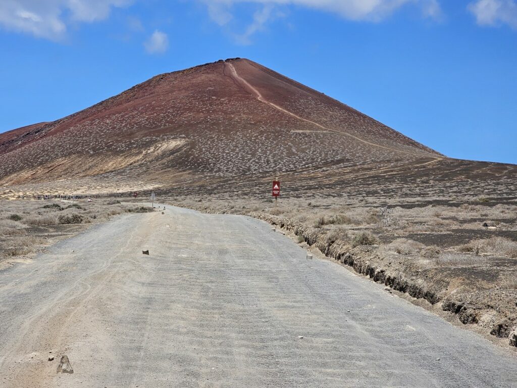 piste sur l'île de La Graciosa