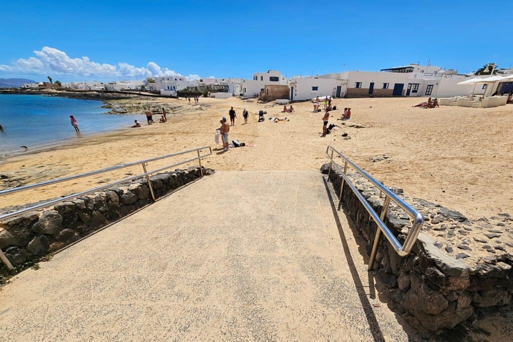 plage caleta de sebo