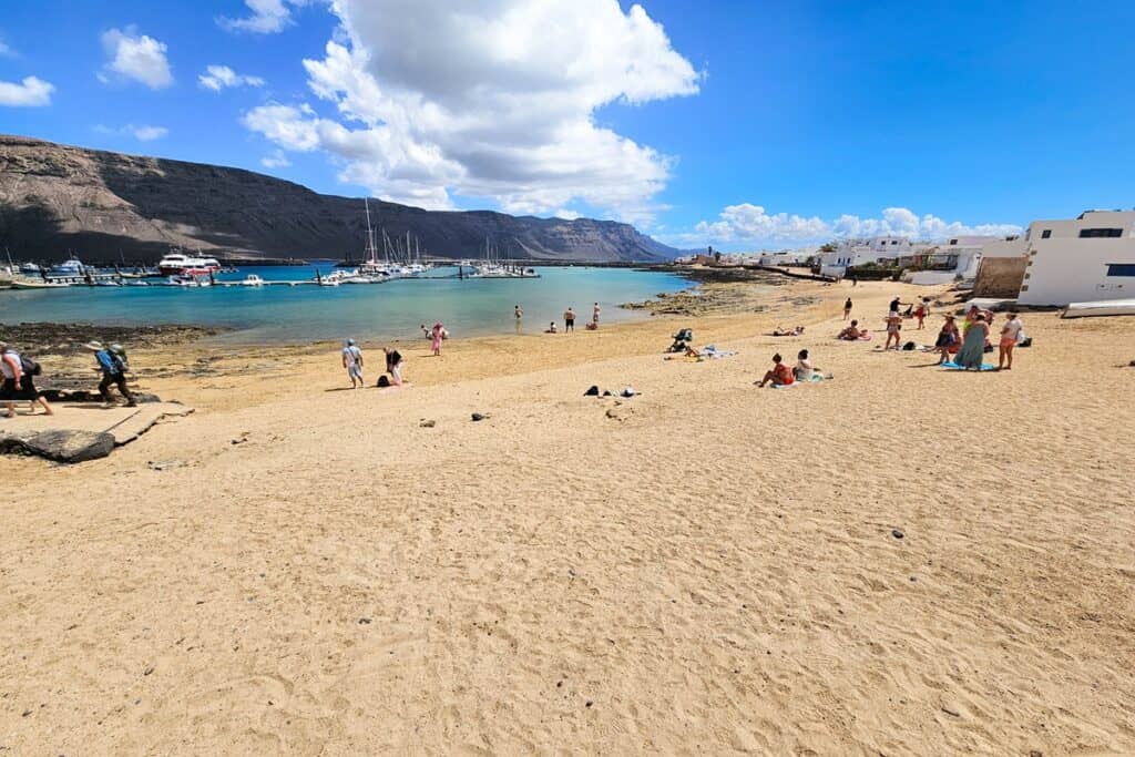 plage caleta de sebo