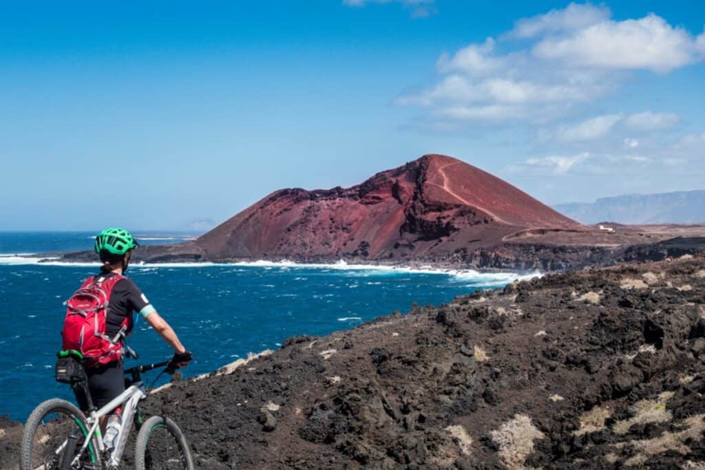 vélo à La Graciosa