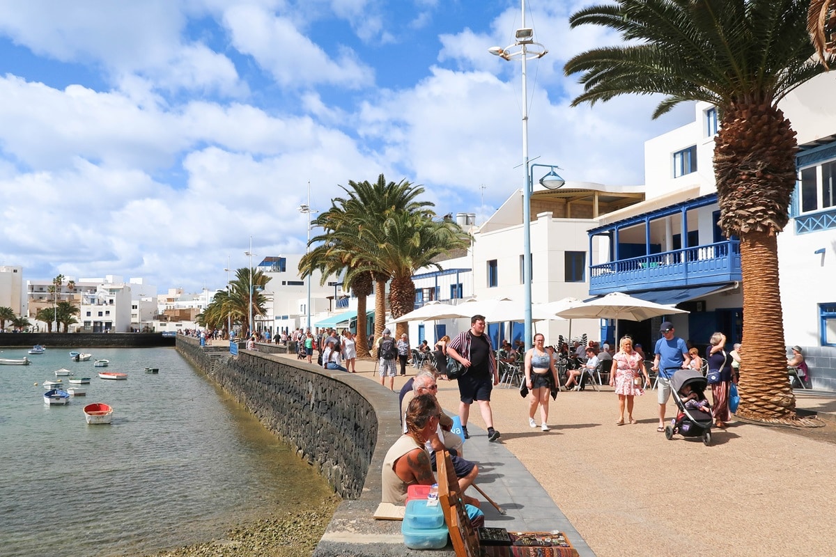 Arrecife à Lanzarote février