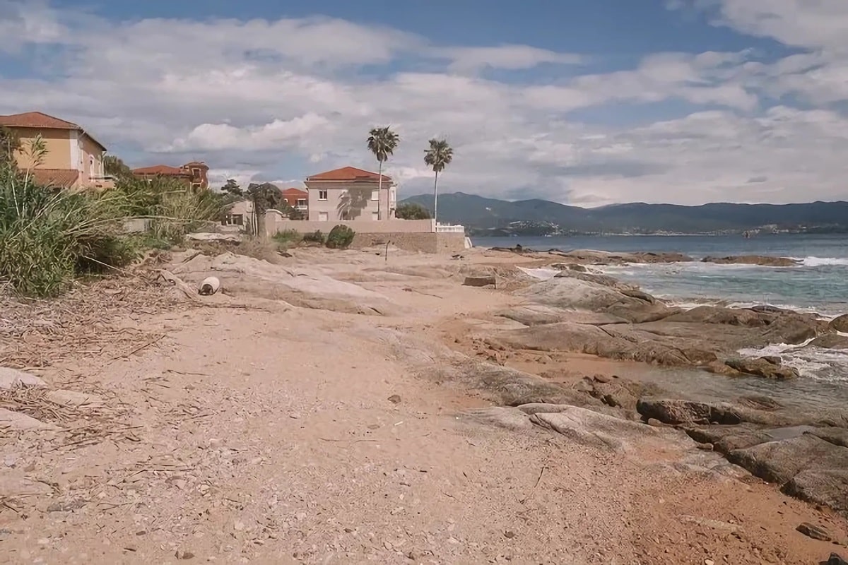 Plage des Galets à Ajaccio