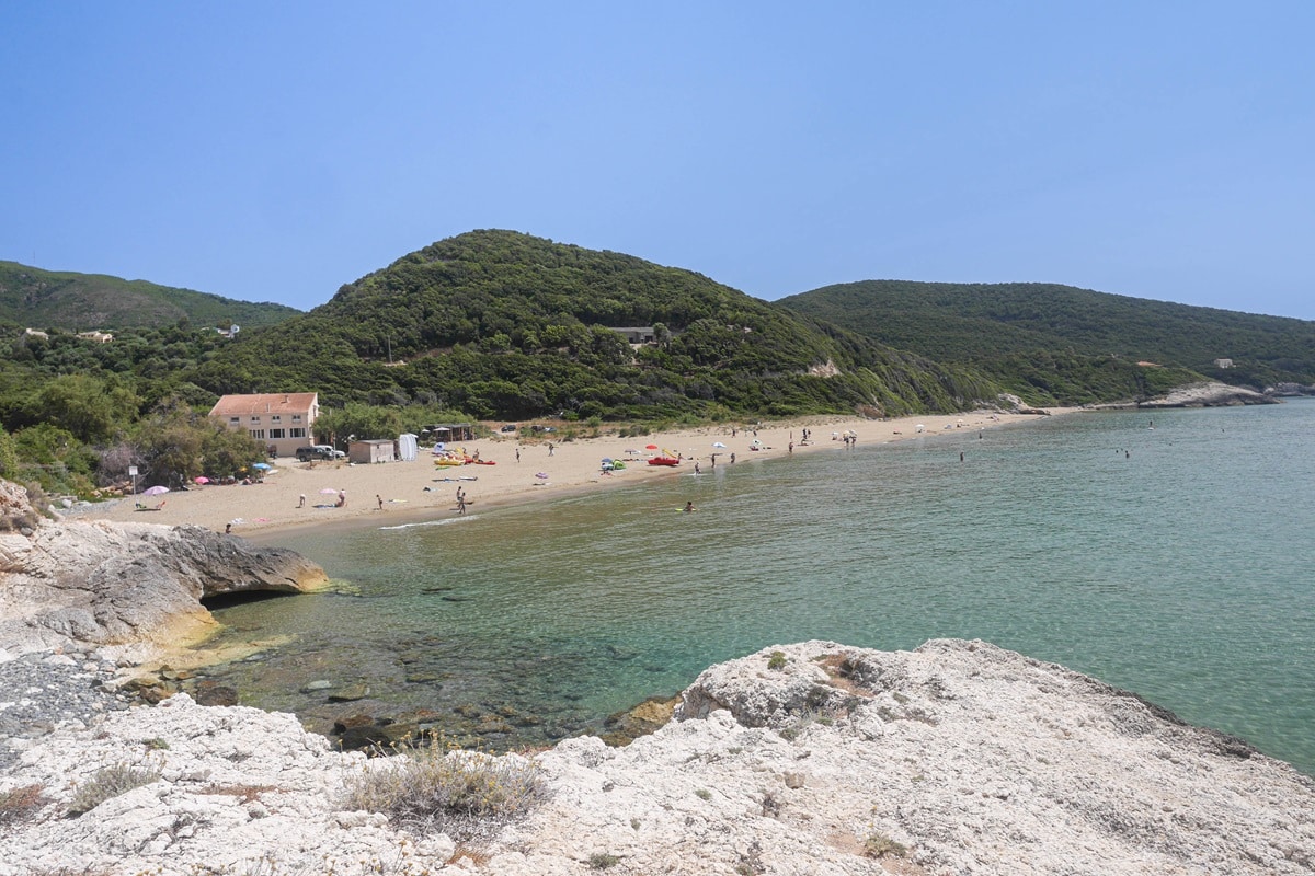 Plage de Farinole : une grande plage de sable fin