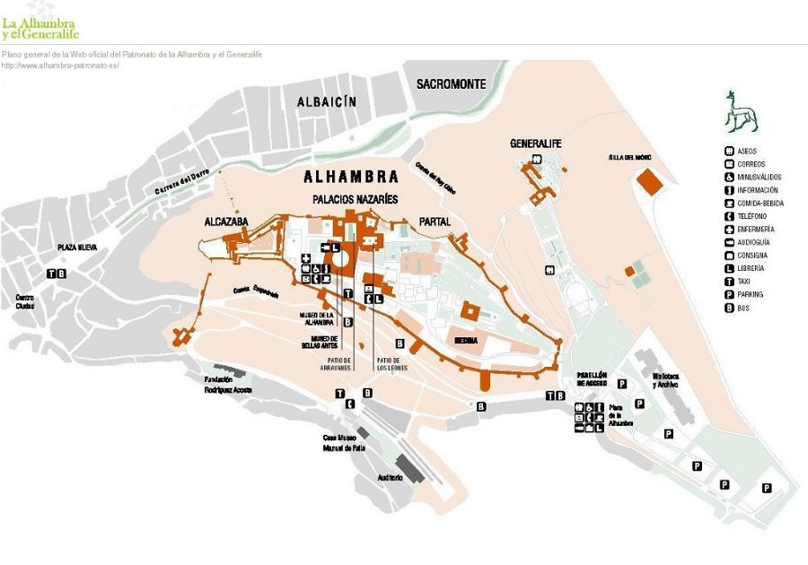 alhambra visit plan