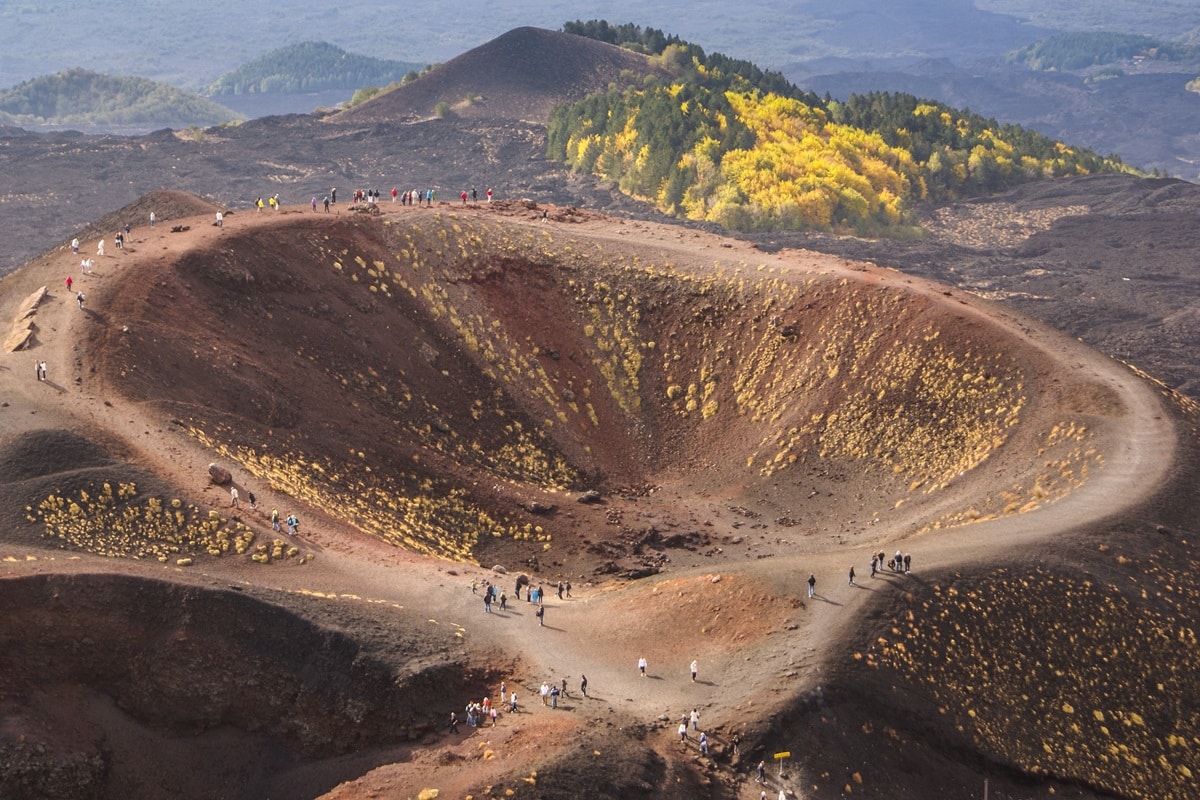 visiter l'etna