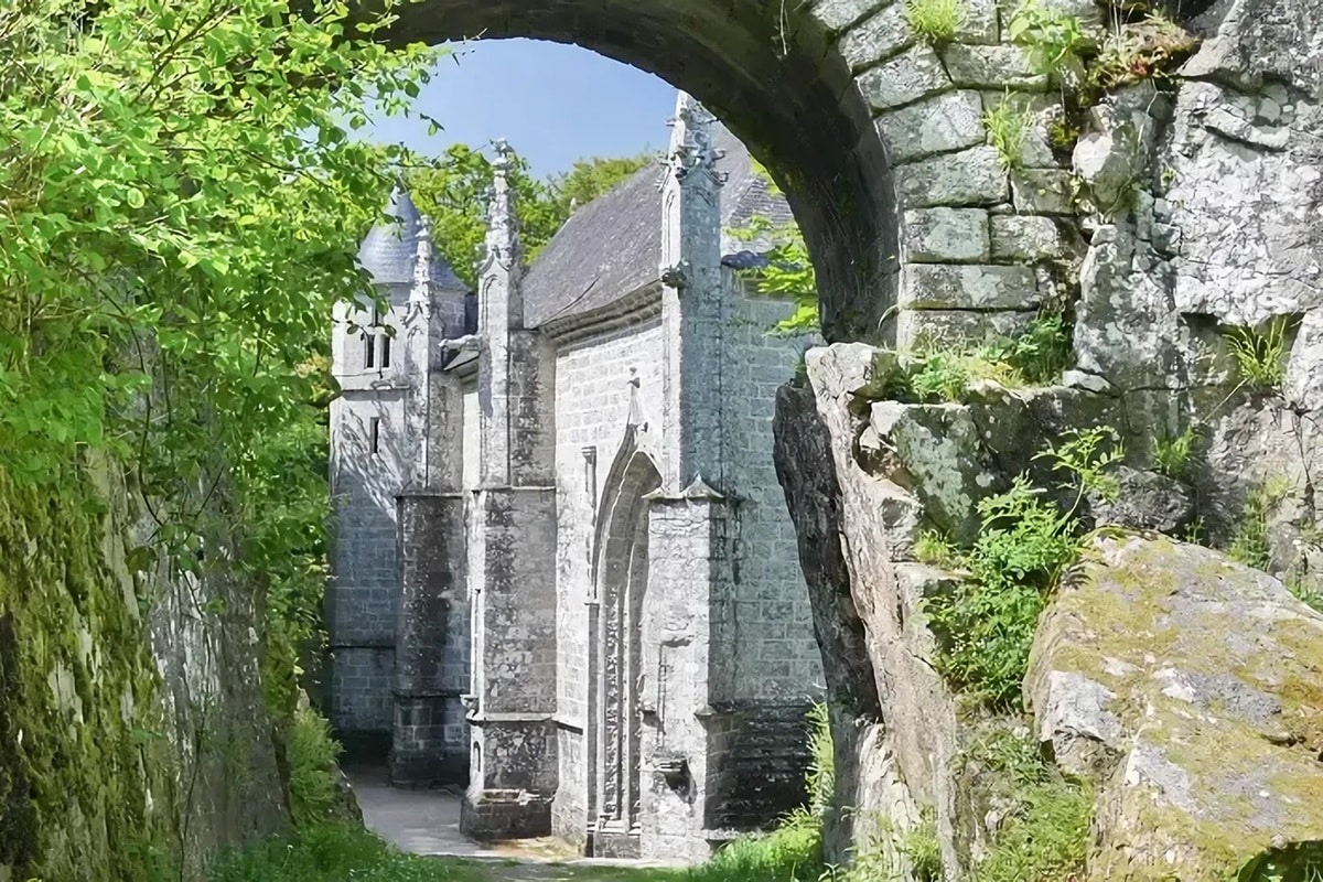 la chapelle Sainte Barbe au Faouët