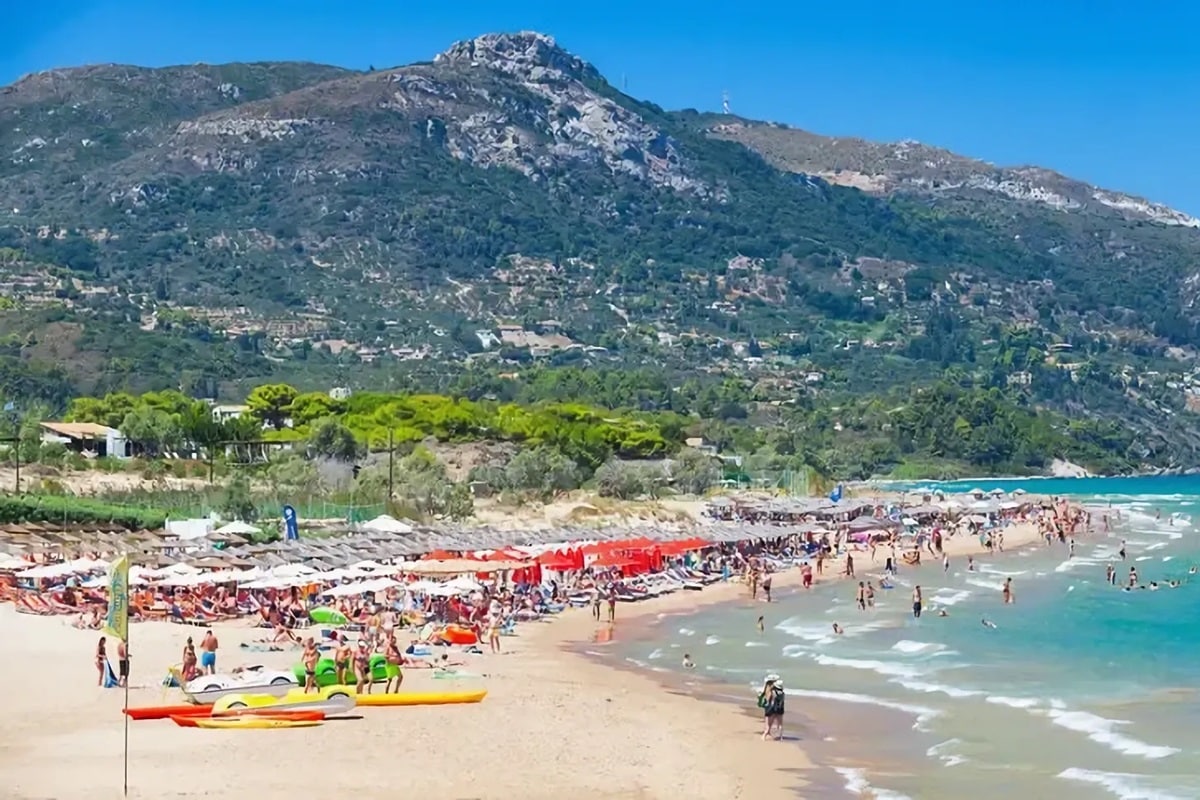 Plage Banana : la plus longue plage de Zakynthos