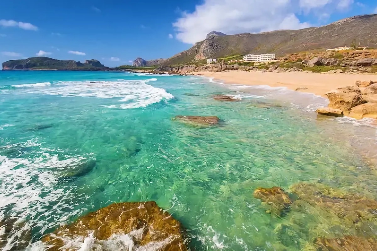 Plage de Falassarna : la plage des couchers de soleil en Crète