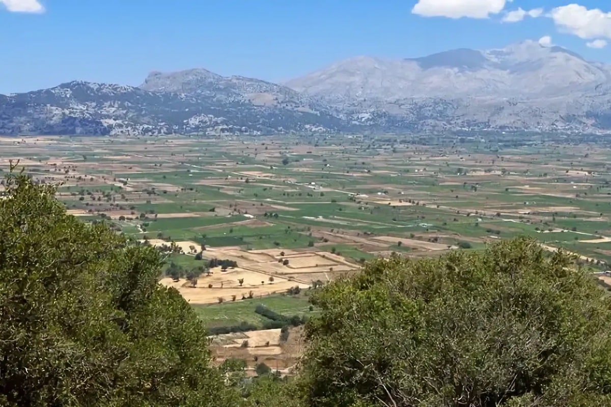 Plateau de Lassithi : grotte de Psychro, moulins et villages