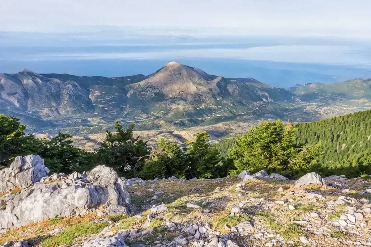 Randonnée au mont Ainos à Céphalonie : infos et sentiers