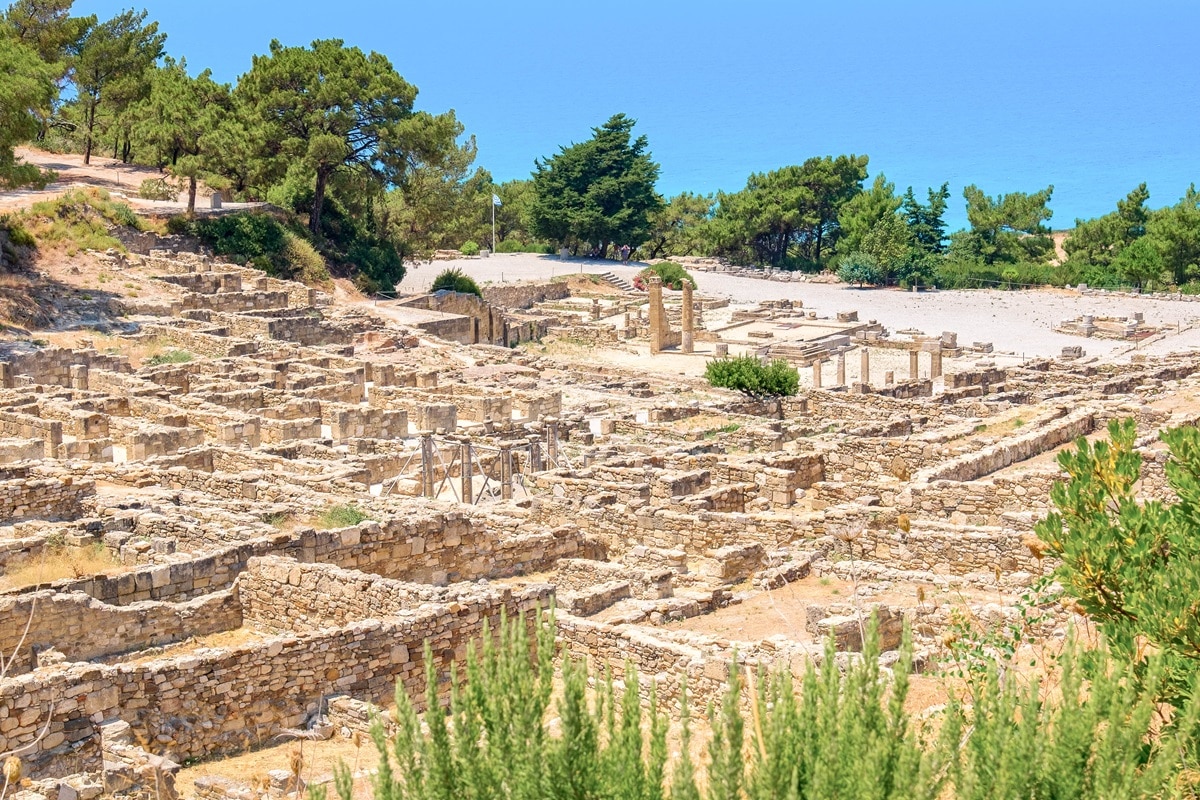 Visiter Kamiros sur l’île de Rhodes : guide