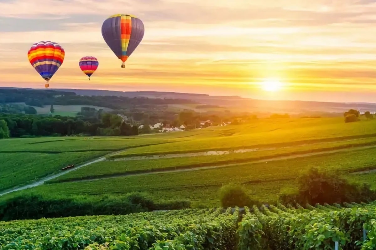 Vol en montgolfière en Touraine