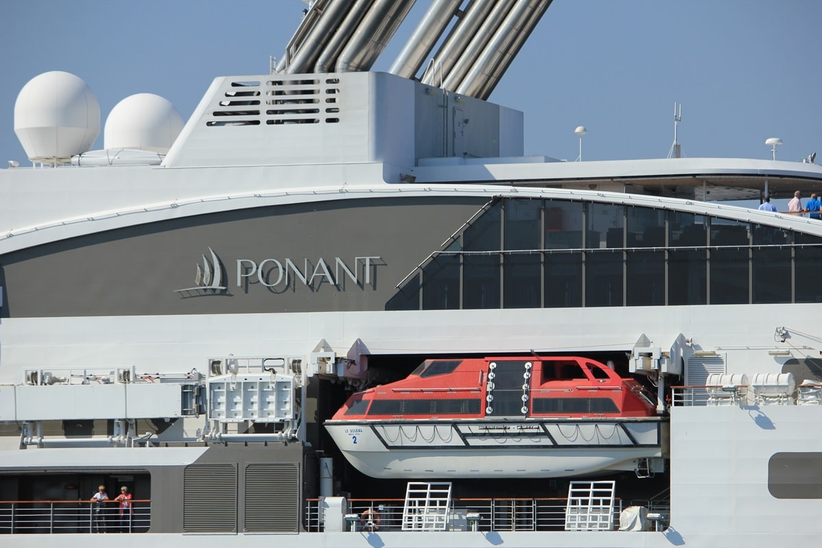 Les croisières de luxe du Ponant