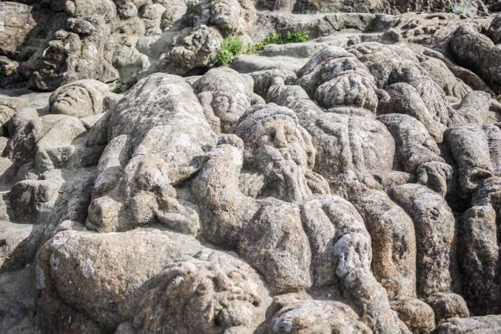 Les rochers sculptés de saint malo