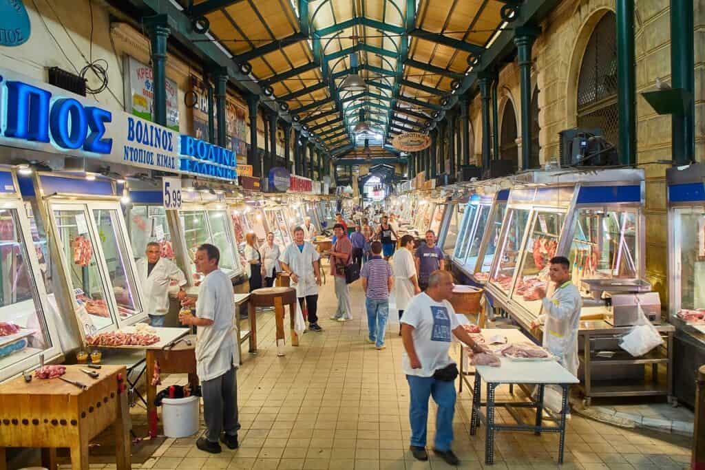 Athènes marché central