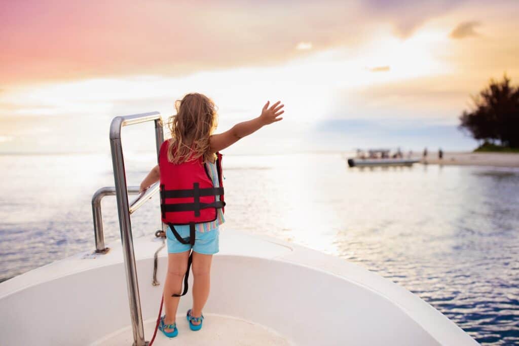 équipements de sécurité à bord d'un bateau