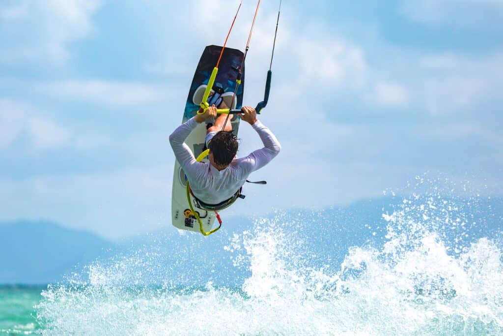 kitesurfer en France