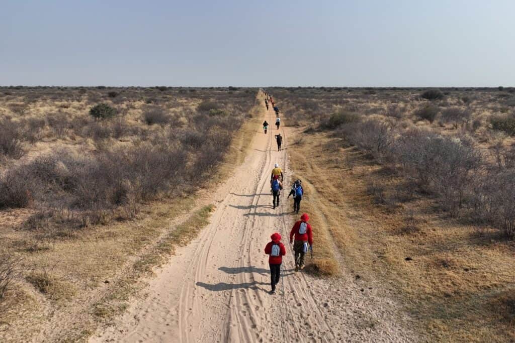 trek au Botswana