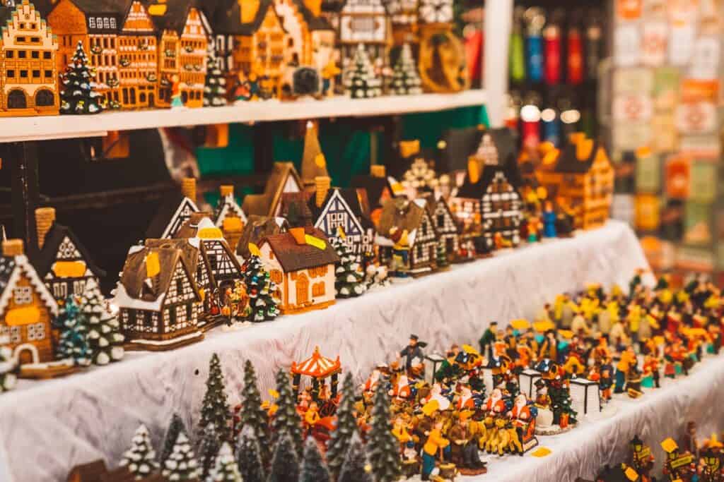 stand marché de Noël à Strasbourg