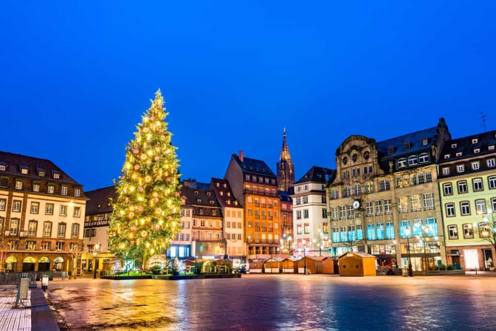 marché de Noël sur la place Kléber