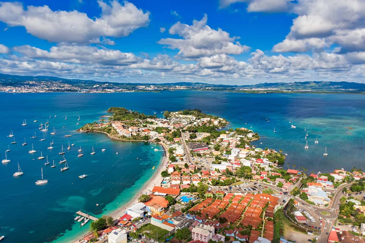 trois îlets en Martinique