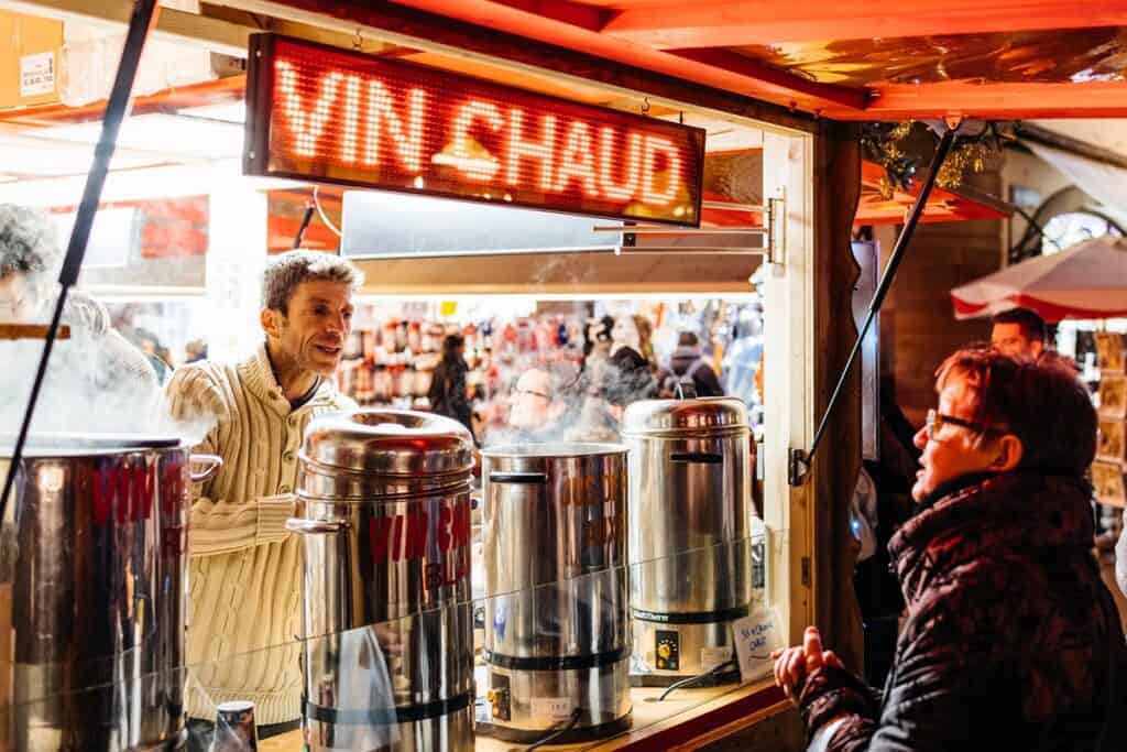 stand de vin chaud